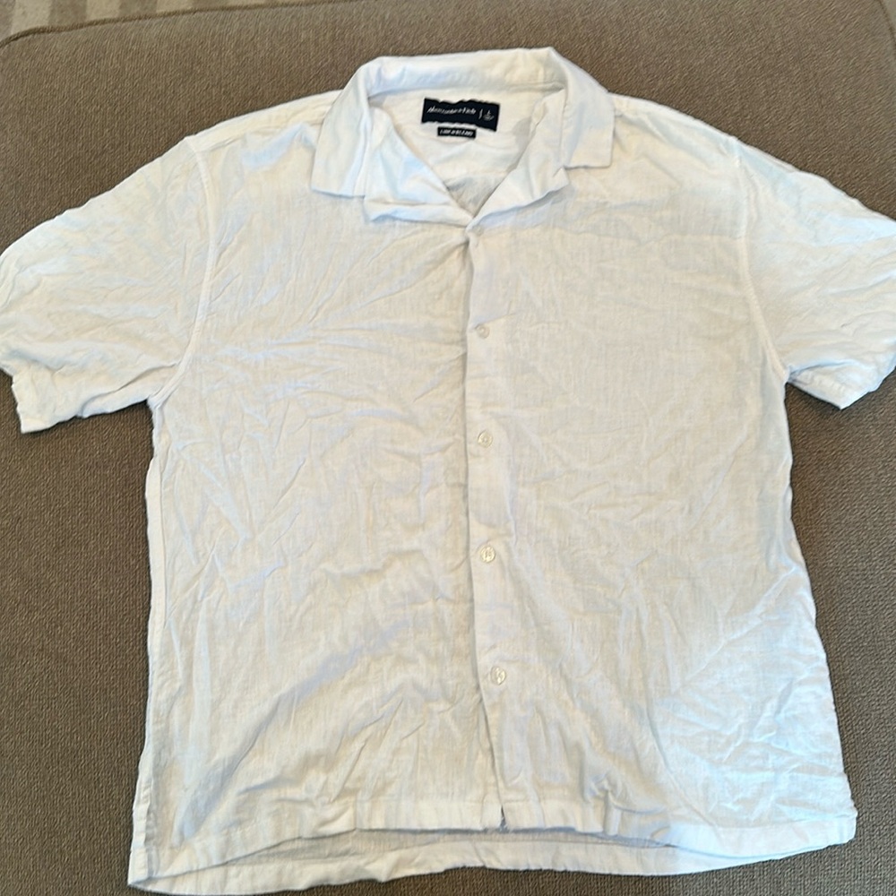 Abercrombie and fitch linen blend men’s large